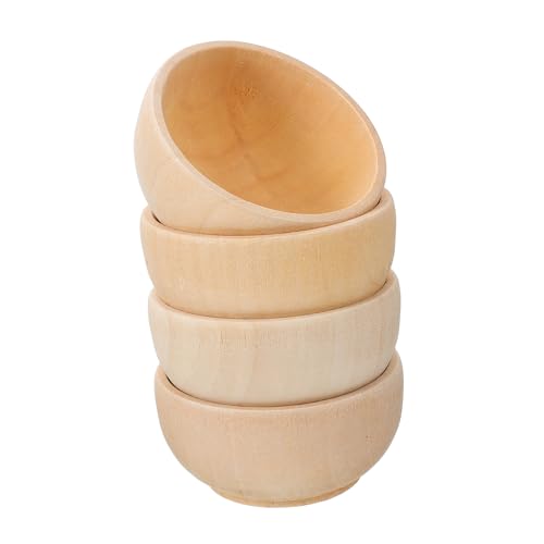 HAWILLOSCH 5 Sätze Teiliges Set Diy Holzschalen Für Kreative Bastelprojekte Unvollendete Für Mikrolandschaftsdekoration Und Gestaltung 4 Stück * 5 HAWILLOSCH 5 Sätze Teiliges Set Diy Holzschalen Für Kreative Bastelprojekte Unvollendete Für Mikrolandschaftsdekoration Und Gestaltung 4 Stück * 5 von HAWILLOSCH