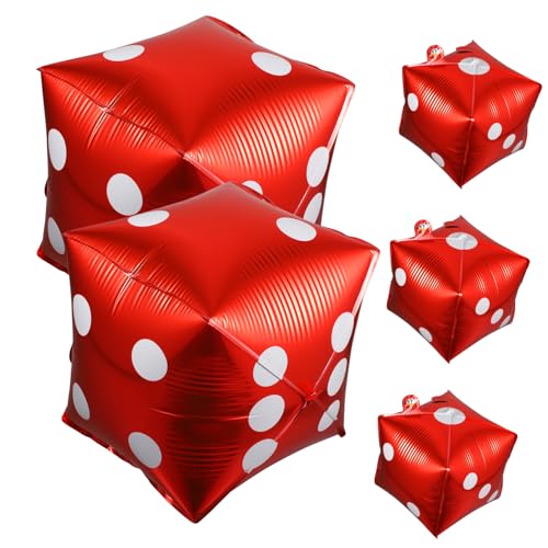 HAWILLOSCH 5 Stück Aluminium Folienballons für Themenpartys Hochwertige Dekorationen für Geburtstagsfeiern und Spieleabende Festliche und Tolle Foto Requisiten HAWILLOSCH 5 Stück Aluminium Folienballons für Themenpartys Hochwertige Dekorationen für Geburtstagsfeiern und Spieleabende Festliche und Tolle Foto Requisiten von HAWILLOSCH
