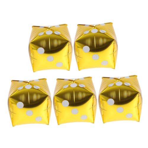 HAWILLOSCH 5 Stück Ballon Dekorationen Aluminium Folienballons für Themenpartys Feierlichkeiten und Fotohintergründe HAWILLOSCH 5 Stück Ballon Dekorationen Aluminium Folienballons für Themenpartys Feierlichkeiten und Fotohintergründe von HAWILLOSCH