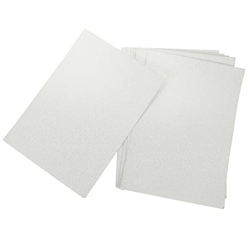 HAWILLOSCH 50 Blatt Papierstaus Dekoration Origami-papier Basteln Scrapbooking-papierblock Scrapbooking Supply Scrapbook-papiere Zubehör Für Sammelalben Kartonpapier Silver von HAWILLOSCH