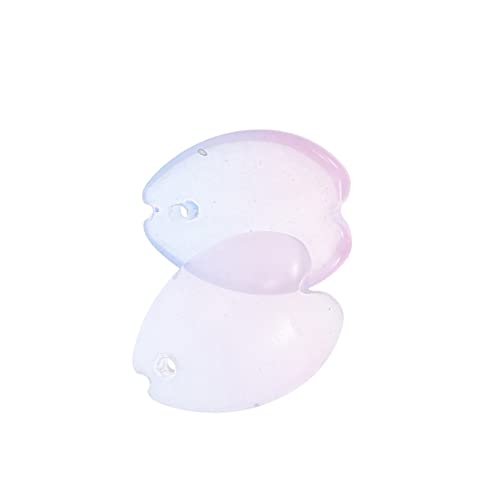 HAWILLOSCH 50 Stück Blütenform Glasperlen für Diy Schmuckherstellung Handgemachte Haaraccessoires Bastelmaterialien für Ohrringe und Haarnadeln Jelly von HAWILLOSCH