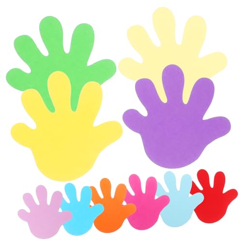 HAWILLOSCH 50 Stück Hand Form Papierausschnitte für Dekorative Wand und Klassenzimmerverzierungen für Bastelprojekte Festem Papier HAWILLOSCH 50 Stück Hand Form Papierausschnitte für Dekorative Wand und Klassenzimmerverzierungen für Bastelprojekte Festem Papier von HAWILLOSCH