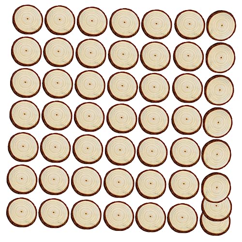 HAWILLOSCH 50 Stück Holzscheibe Basteln Dekoration für Brett zum Aufhängen an der Wand Wandanzeigetafel Bambus HAWILLOSCH 50 Stück Holzscheibe Basteln Dekoration für Brett zum Aufhängen an der Wand Wandanzeigetafel Bambus von HAWILLOSCH