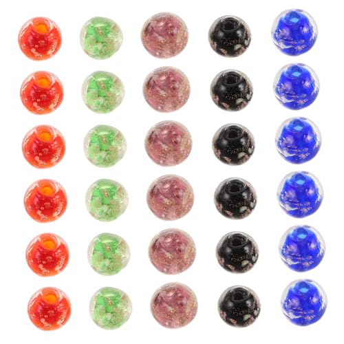 HAWILLOSCH 50 Stück Leuchtperlen Rund Glow in The Dark Perlen Bunte Spacer für DIY Schmuck Armbänder Halsketten Ohrringe Handgemacht HAWILLOSCH 50 Stück Leuchtperlen Rund Glow in The Dark Perlen Bunte Spacer für DIY Schmuck Armbänder Halsketten Ohrringe Handgemacht von HAWILLOSCH