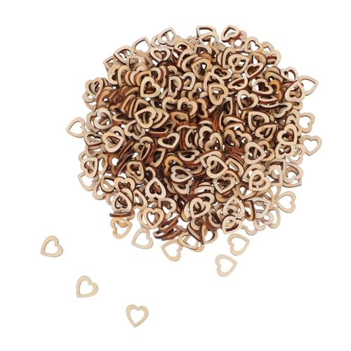 HAWILLOSCH 500 Stück Holzherzen Naturbelassene Herzform Holzscheiben zum Basteln DIY Tischdeko für Hochzeit Valentinstag und Party Bemalbar Rustikale Holzverzierungen für Dekoration HAWILLOSCH 500 Stück Holzherzen Naturbelassene Herzform Holzscheiben zum Basteln DIY Tischdeko für Hochzeit Valentinstag und Party Bemalbar Rustikale Holzverzierungen für Dekoration von HAWILLOSCH