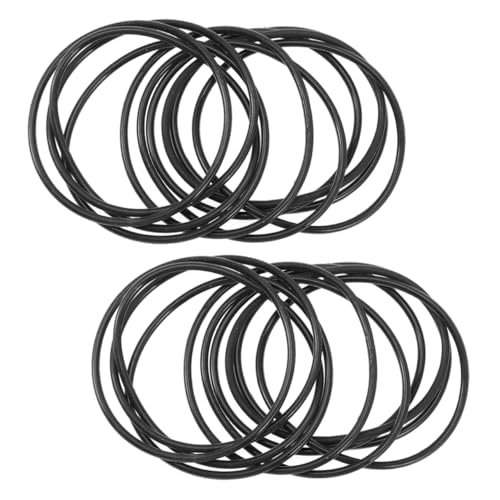 HAWILLOSCH 50Stücke Silikonarmband Elastisches Einfaches Handgelenkband Dekorative DIY Armbänder für Partys Festivals und Passt für Handgelenkgrößen HAWILLOSCH 50Stücke Silikonarmband Elastisches Einfaches Handgelenkband Dekorative DIY Armbänder für Partys Festivals und Passt für Handgelenkgrößen von HAWILLOSCH
