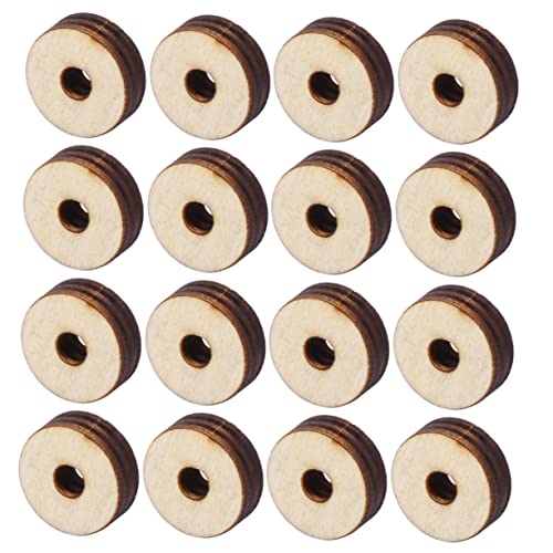 HAWILLOSCH 5Er-Packungen Holzscheiben für DIY-Projekte Holzuntersetzer zum Basteln runden Stöcke zum Basteln Hartholz natürliche Runde runder Holzchip Holzornamente hohle Holzspäne Hölzern HAWILLOSCH 5Er-Packungen Holzscheiben für DIY-Projekte Holzuntersetzer zum Basteln runden Stöcke zum Basteln Hartholz natürliche Runde runder Holzchip Holzornamente hohle Holzspäne Hölzern von HAWILLOSCH