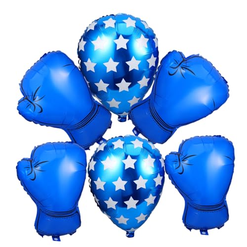 HAWILLOSCH 6 Boxhandschuh-luftballons: Dekorationen Zum Thema Wrestling – Lustige Aufblasbare Luftballons – Einfaches Aufstellen Für Partys Drinnen Und Draußen HAWILLOSCH 6 Boxhandschuh-luftballons: Dekorationen Zum Thema Wrestling – Lustige Aufblasbare Luftballons – Einfaches Aufstellen Für Partys Drinnen Und Draußen von HAWILLOSCH