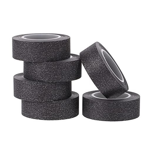 HAWILLOSCH 6 Rollen Glitzer- und Papierband Papier Klebeband Sammelalbum funkelnd Tagebuchband Scrapbook-Washi-Tape Scrapbook-Klebeband dekorativ Washi -Papierband Schwarz HAWILLOSCH 6 Rollen Glitzer- und Papierband Papier Klebeband Sammelalbum funkelnd Tagebuchband Scrapbook-Washi-Tape Scrapbook-Klebeband dekorativ Washi -Papierband Schwarz von HAWILLOSCH