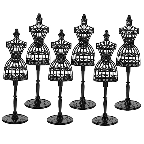 HAWILLOSCH 6 Stück Miniatur Puppenständer Elegante Kleiderbügel für Puppenkleidung für Puppenliebhaber Sicher und Handlich für Kreative Spielideen HAWILLOSCH 6 Stück Miniatur Puppenständer Elegante Kleiderbügel für Puppenkleidung für Puppenliebhaber Sicher und Handlich für Kreative Spielideen von HAWILLOSCH