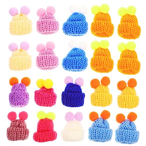 HAWILLOSCH Mini Strickmützen Für Bastelarbeiten üße Wollmützen Für Puppen Und Dekoration Zufällige Farben Ideal Für DIY Projekte Und Weinflasche Deko HAWILLOSCH Mini Strickmützen Für Bastelarbeiten üße Wollmützen Für Puppen Und Dekoration Zufällige Farben Ideal Für DIY Projekte Und Weinflasche Deko von HAWILLOSCH