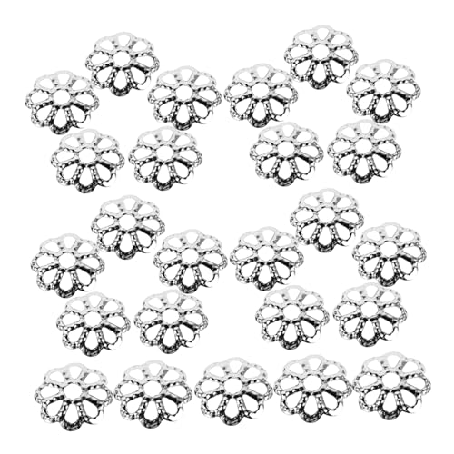 HAWILLOSCH 600 Stück Blumenspacer Kappen Hohe Diy Zubehör für Armbänder und Ohrringe Einsetzbar Langlebig und Leicht HAWILLOSCH 600 Stück Blumenspacer Kappen Hohe Diy Zubehör für Armbänder und Ohrringe Einsetzbar Langlebig und Leicht von HAWILLOSCH