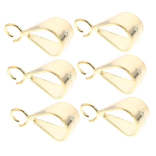 HAWILLOSCH 6Stücke Silber Schmuck Anhänger Verschlüsse Einfach zu Installierende Kettenverbinder für DIY Schmuckherstellung Langlebig und Leicht für Designs HAWILLOSCH 6Stücke Silber Schmuck Anhänger Verschlüsse Einfach zu Installierende Kettenverbinder für DIY Schmuckherstellung Langlebig und Leicht für Designs von HAWILLOSCH