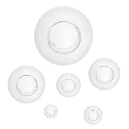 HAWILLOSCH 6Stücke Teiliges Silikonform für Kristallkugeln DIY Gießform für Schmuckherstellung Bastelideen Langlebig und Sicher für Kunstprojekte von HAWILLOSCH