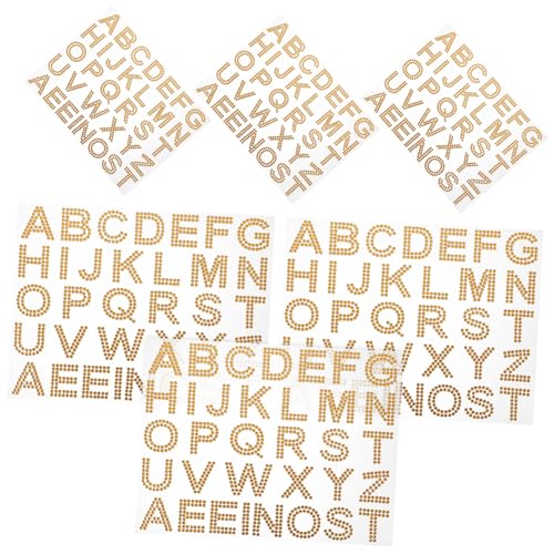 HAWILLOSCH 6blätter Selbstklebende Rhinestone Buchstaben Sticker DIY Acryl Dekoration Für Taschen Kleidung Handys Glitzernde Multifunktionale Aufkleber Für Kreative Projekte HAWILLOSCH 6blätter Selbstklebende Rhinestone Buchstaben Sticker DIY Acryl Dekoration Für Taschen Kleidung Handys Glitzernde Multifunktionale Aufkleber Für Kreative Projekte von HAWILLOSCH
