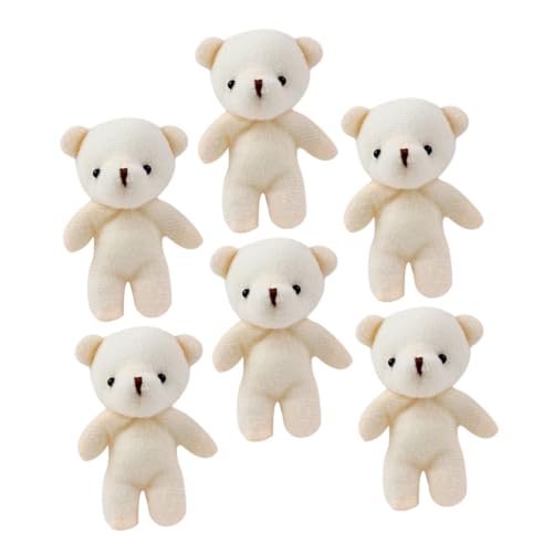 HAWILLOSCH 6stücke Kleiner Bärenanhänger Schlüsselanhänger Multifunktionale Dekoration Plüsch Bärenfiguren Für Taschen Rucksäcke Geschenke HAWILLOSCH 6stücke Kleiner Bärenanhänger Schlüsselanhänger Multifunktionale Dekoration Plüsch Bärenfiguren Für Taschen Rucksäcke Geschenke von HAWILLOSCH