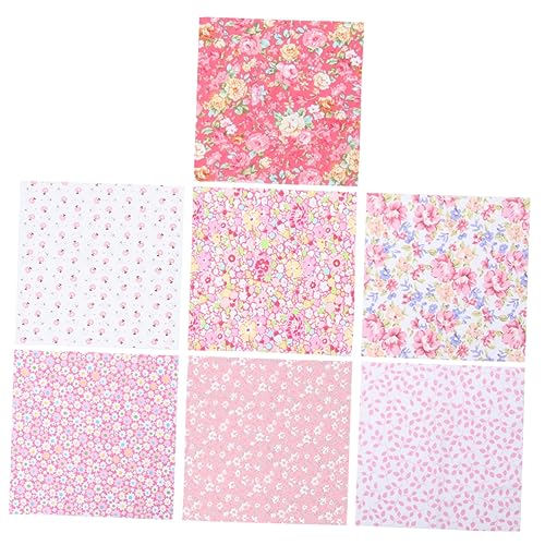 HAWILLOSCH 7 Stück Reines Baumwollblumentuch Nähen drucken Schrottbündel Steppstoff aus Baumwolle und Leinen Patchwork Stoffstreifen Musselin Blumen- Nähmaterial Stoff für Deckenherstellung HAWILLOSCH 7 Stück Reines Baumwollblumentuch Nähen drucken Schrottbündel Steppstoff aus Baumwolle und Leinen Patchwork Stoffstreifen Musselin Blumen- Nähmaterial Stoff für Deckenherstellung von HAWILLOSCH