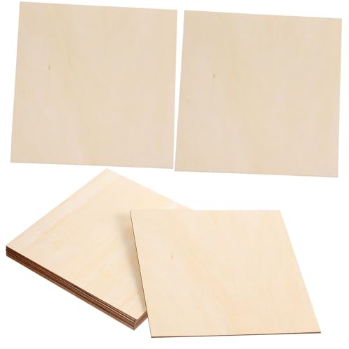 HAWILLOSCH 8 Stück DIY Holzscheiben Unbehandelte Holzplatten zum Malen und Basteln für Kindergartenprojekte und Kreative Dekorationen HAWILLOSCH 8 Stück DIY Holzscheiben Unbehandelte Holzplatten zum Malen und Basteln für Kindergartenprojekte und Kreative Dekorationen von HAWILLOSCH