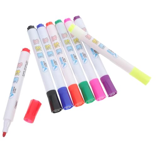 HAWILLOSCH 8 Stück Machen Sie eine Bürste im Wasser Stift malen löschbar mehrfarbige Lackmarker Whiteboardstift abwischbare Marker für flüssige Kreide Wasserfarbenstifte Plastik HAWILLOSCH 8 Stück Machen Sie eine Bürste im Wasser Stift malen löschbar mehrfarbige Lackmarker Whiteboardstift abwischbare Marker für flüssige Kreide Wasserfarbenstifte Plastik von HAWILLOSCH