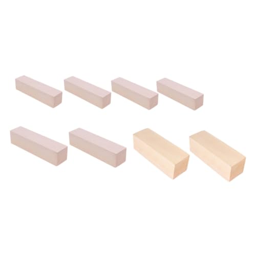 HAWILLOSCH 8Stücke DIY Holzplanken Natürliche Holzblöcke Unbehandelte Planken für Bastelprojekte für Heimdekoration HAWILLOSCH 8Stücke DIY Holzplanken Natürliche Holzblöcke Unbehandelte Planken für Bastelprojekte für Heimdekoration von HAWILLOSCH