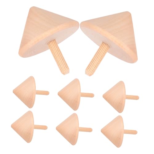 HAWILLOSCH 8Stücke Holz Gyro Unvollendetes Kreiselspielzeug für DIY Malerei Langlebig und Sicher Fördert Kreativität und Beziehung für Interaktives HAWILLOSCH 8Stücke Holz Gyro Unvollendetes Kreiselspielzeug für DIY Malerei Langlebig und Sicher Fördert Kreativität und Beziehung für Interaktives von HAWILLOSCH