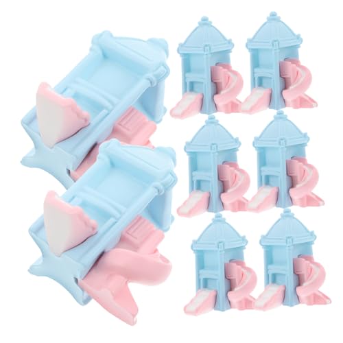 HAWILLOSCH 8stücke Miniatur-landschafts-Resin-spielhaus Teiliges Kreative -Dekoration Für Kuchen Shower Prinzessinnen-Geburtstagsfeiern Vielseitige Verwendungszwecke Für Backen Und HAWILLOSCH 8stücke Miniatur-landschafts-Resin-spielhaus Teiliges Kreative -Dekoration Für Kuchen Shower Prinzessinnen-Geburtstagsfeiern Vielseitige Verwendungszwecke Für Backen Und von HAWILLOSCH