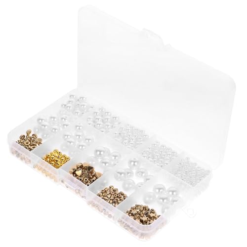 HAWILLOSCH Abstandshalterperlen Imitationsperlen für DIY Schmuckherstellung ca Armbänder Halsketten und Bastelprojekte Robust und Langlebig HAWILLOSCH Abstandshalterperlen Imitationsperlen für DIY Schmuckherstellung ca Armbänder Halsketten und Bastelprojekte Robust und Langlebig von HAWILLOSCH