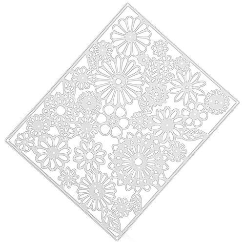 HAWILLOSCH DIY Messerform Einfache Rahmenform Stanzformen Schablonenstanzer Zum Schneiden Scrapbook Basteln Blumen Metallschablone Prägeform Metallstanzformen Silber HAWILLOSCH DIY Messerform Einfache Rahmenform Stanzformen Schablonenstanzer Zum Schneiden Scrapbook Basteln Blumen Metallschablone Prägeform Metallstanzformen Silber von HAWILLOSCH