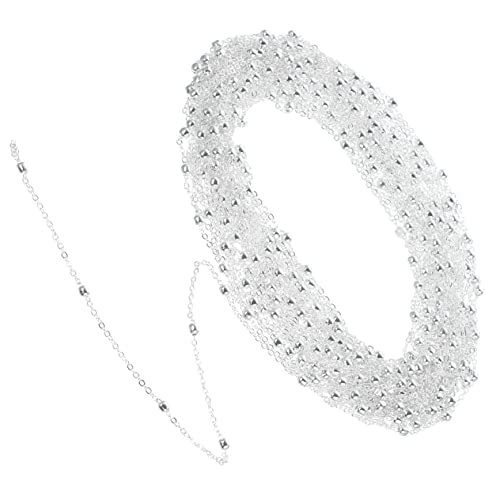 HAWILLOSCH DIY Schmuck Kette Silberne Gliederkette für Armbänder und Ohrringe Vielseitiges Zubehör zur Schmuckherstellung und Basteln HAWILLOSCH DIY Schmuck Kette Silberne Gliederkette für Armbänder und Ohrringe Vielseitiges Zubehör zur Schmuckherstellung und Basteln von HAWILLOSCH