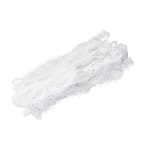 HAWILLOSCH DIY Spitzenbesatz Band mit Blumenmuster Hohes Spitzenband für Kreative Nähprojekte Yards Weiß zur Dekoration von Kleidung Tischdecken und Mehr HAWILLOSCH DIY Spitzenbesatz Band mit Blumenmuster Hohes Spitzenband für Kreative Nähprojekte Yards Weiß zur Dekoration von Kleidung Tischdecken und Mehr von HAWILLOSCH