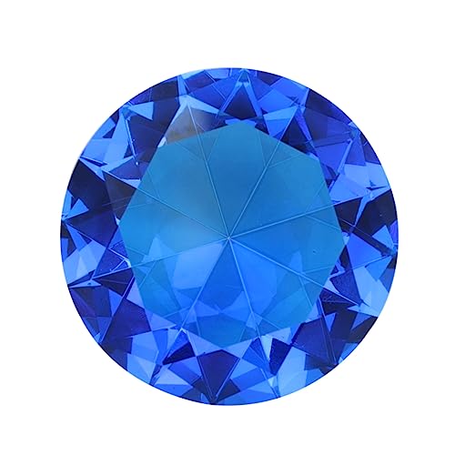 HAWILLOSCH Dekorative Blaue Kristalldiamanten Kunststein Ornament für Hochzeiten Wohnkultur und Besondere Anlässe Tischdekoration für Feierlichkeiten und Geburtstagsfeiern HAWILLOSCH Dekorative Blaue Kristalldiamanten Kunststein Ornament für Hochzeiten Wohnkultur und Besondere Anlässe Tischdekoration für Feierlichkeiten und Geburtstagsfeiern von HAWILLOSCH