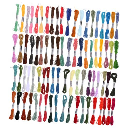 HAWILLOSCH Farben Stickgarn Set Stickfäden für Kreuzstich Armband Diy Handarbeiten Vielseitig Verwendbar für Basteln Heimdekoration und Geschenkgestaltung Kompakt und Tragbar HAWILLOSCH Farben Stickgarn Set Stickfäden für Kreuzstich Armband Diy Handarbeiten Vielseitig Verwendbar für Basteln Heimdekoration und Geschenkgestaltung Kompakt und Tragbar von HAWILLOSCH