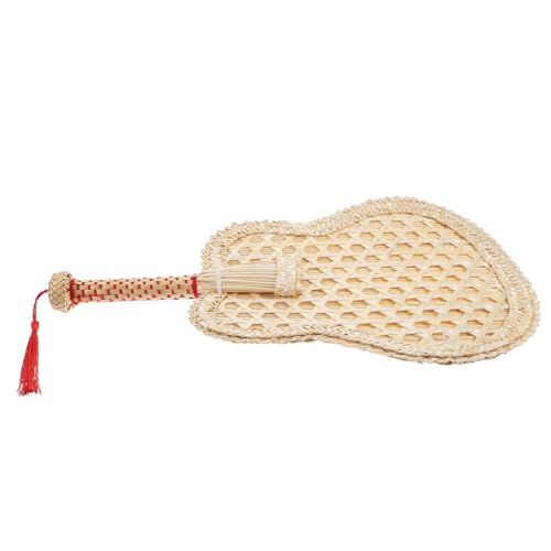 HAWILLOSCH Handgefertigter Vintage Handfächer aus Strohwaren Natürlicher Großer Handgewebter Fächer Praktischer Sommerkühler und Dekorativer Fächer für Hochzeit Outdoor und Zuhause HAWILLOSCH Handgefertigter Vintage Handfächer aus Strohwaren Natürlicher Großer Handgewebter Fächer Praktischer Sommerkühler und Dekorativer Fächer für Hochzeit Outdoor und Zuhause von HAWILLOSCH