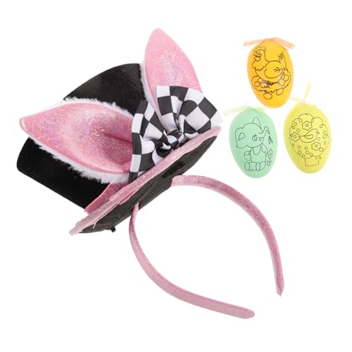 HAWILLOSCH Hasenohren Stirnband für Party Haarband für Geburtstagsfeiern Kostümzubehör für Osterfeste Leicht und Bequem Perfektes Accessoire für Fotos und Themenpartys HAWILLOSCH Hasenohren Stirnband für Party Haarband für Geburtstagsfeiern Kostümzubehör für Osterfeste Leicht und Bequem Perfektes Accessoire für Fotos und Themenpartys von HAWILLOSCH