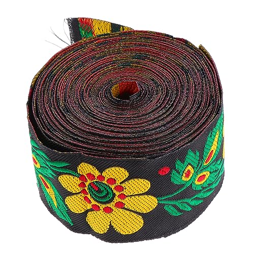 HAWILLOSCH Jacquardband mit Stickerei Breit Ethnisches Dekoratives Gewebeband für Diy Kleidung und Bastelprojekte Einzigartiger Vintage Stil für Kunstwerke HAWILLOSCH Jacquardband mit Stickerei Breit Ethnisches Dekoratives Gewebeband für Diy Kleidung und Bastelprojekte Einzigartiger Vintage Stil für Kunstwerke von HAWILLOSCH