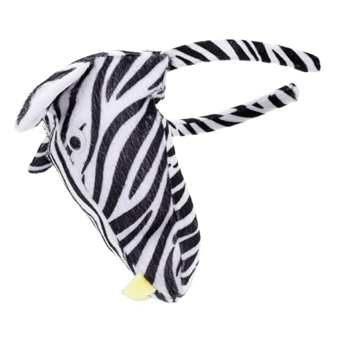 HAWILLOSCH Kinder Zebra Kostüm Stirnband Plüsch Haarband Hair Accessoires Für Halloween -party -outfits Stirnband Für Mädchen Und Jungen Drücken Requisiten HAWILLOSCH Kinder Zebra Kostüm Stirnband Plüsch Haarband Hair Accessoires Für Halloween -party -outfits Stirnband Für Mädchen Und Jungen Drücken Requisiten von HAWILLOSCH
