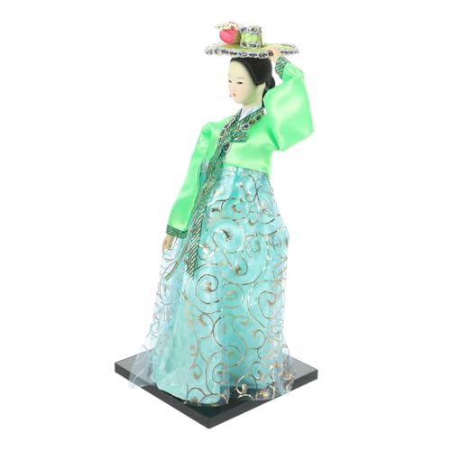 HAWILLOSCH Koreanische Hanbok Traditionelles Kunsthandwerk Figur Dekoration für Schreibtisch Süßes Koreanisches Puppenornament Souvenir und Wohnaccessoire Zufällige HAWILLOSCH Koreanische Hanbok Traditionelles Kunsthandwerk Figur Dekoration für Schreibtisch Süßes Koreanisches Puppenornament Souvenir und Wohnaccessoire Zufällige von HAWILLOSCH