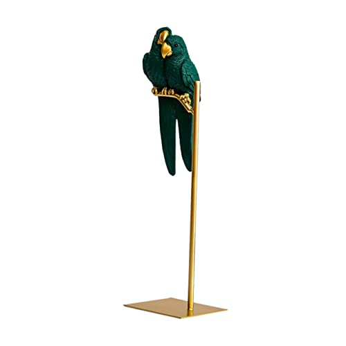 HAWILLOSCH Nordic Couple Parrot Ornament Handgefertigte Tischdekoration Für Paare Stilvolle Papagei Figur Ideal Als Schreibtischdeko Und Geschenkidee HAWILLOSCH Nordic Couple Parrot Ornament Handgefertigte Tischdekoration Für Paare Stilvolle Papagei Figur Ideal Als Schreibtischdeko Und Geschenkidee von HAWILLOSCH