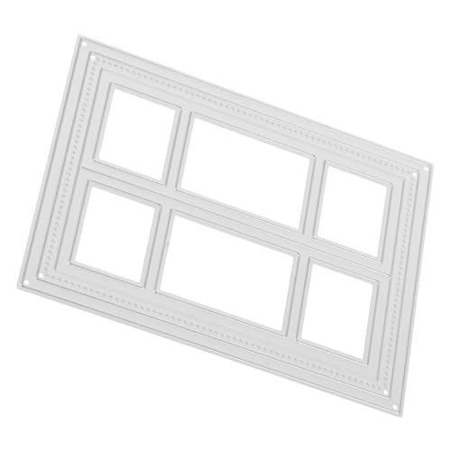 HAWILLOSCH Metallstanzungen Mit Hintergrundrahmen Für Diy-scrapbooking, 3d-prägevorlagen Zur Kartenherstellung, Stanzformen Aus Kohlenstoffstahl Für Papierhandwerk HAWILLOSCH Metallstanzungen Mit Hintergrundrahmen Für Diy-scrapbooking, 3d-prägevorlagen Zur Kartenherstellung, Stanzformen Aus Kohlenstoffstahl Für Papierhandwerk von HAWILLOSCH