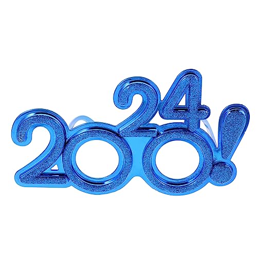 HAWILLOSCH Neujahrsbrille mit Zahlenmotiv Lustige Fotorequisiten für Silvesterpartys Leichte und Langlebige PC Brille für Kreative Feiern Perfektes Zubehör für Unvergessliche HAWILLOSCH Neujahrsbrille mit Zahlenmotiv Lustige Fotorequisiten für Silvesterpartys Leichte und Langlebige PC Brille für Kreative Feiern Perfektes Zubehör für Unvergessliche von HAWILLOSCH