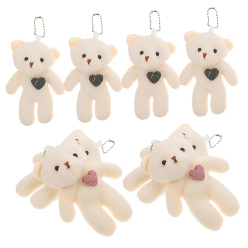 HAWILLOSCH Plüschbär-schlüsselanhänger, Mini-bär-schlüsselanhänger, Spielzeug, Plüschbär, Puppe, Schlüsselanhänger Für Bastelarbeiten, Diy-zubehör, Geburtstagsparty, Gastgeschenke, HAWILLOSCH Plüschbär-schlüsselanhänger, Mini-bär-schlüsselanhänger, Spielzeug, Plüschbär, Puppe, Schlüsselanhänger Für Bastelarbeiten, Diy-zubehör, Geburtstagsparty, Gastgeschenke, von HAWILLOSCH