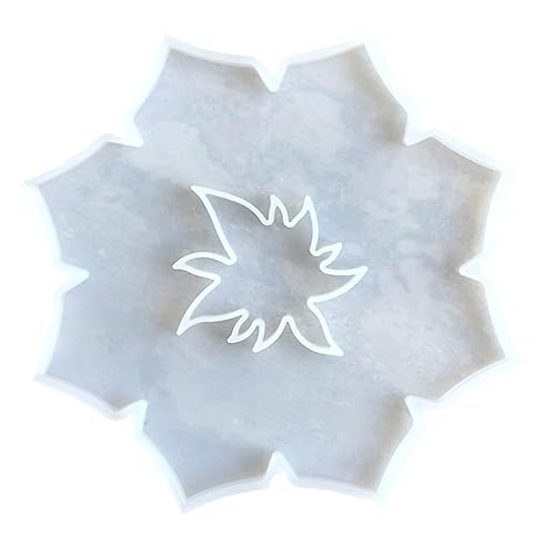 HAWILLOSCH Silikon Untersetzer Form für DIY Flexible Gießform für Projekte Einfach zu Reinigen und Wiederverwendbar für Designs und Bastelarbeiten HAWILLOSCH Silikon Untersetzer Form für DIY Flexible Gießform für Projekte Einfach zu Reinigen und Wiederverwendbar für Designs und Bastelarbeiten von HAWILLOSCH