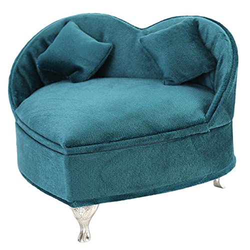 HAWILLOSCH Sofaförmige Schmuckschatulle Tragbare Schmuckaufbewahrung Für Ohrringe Halsketten Und Ringe Ideal Für Reisen Stilvolles Reiseetui Für Schmuckorganizer Elegantem Design HAWILLOSCH Sofaförmige Schmuckschatulle Tragbare Schmuckaufbewahrung Für Ohrringe Halsketten Und Ringe Ideal Für Reisen Stilvolles Reiseetui Für Schmuckorganizer Elegantem Design von HAWILLOSCH