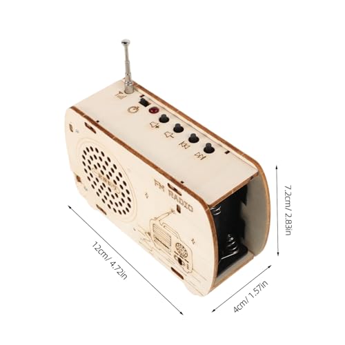 HAWILLOSCH Stem Holzbausatz Radio Bausatz DIY Elektronik Experiment Wissenschaft Pädagogisch Interaktiv Fördernd Ab Jahren Geeignet HAWILLOSCH Stem Holzbausatz Radio Bausatz DIY Elektronik Experiment Wissenschaft Pädagogisch Interaktiv Fördernd Ab Jahren Geeignet von HAWILLOSCH