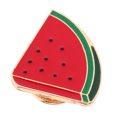 HAWILLOSCH Wassermelonen Brosche für Damen Cartoon Design Zinklegierung Leicht und Verschleißfest Schal Clip oder Kleiderclip Perfektes für Freunde HAWILLOSCH Wassermelonen Brosche für Damen Cartoon Design Zinklegierung Leicht und Verschleißfest Schal Clip oder Kleiderclip Perfektes für Freunde von HAWILLOSCH