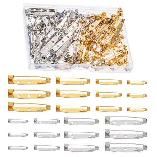 HAXIHA 240 Stück Brosche Pins Sichere Verschluss spange Abzeichen Pin Sicherheitsnadeln Anstecknadeln zum Basteln Brosche Sicherheitsverschluss Schmuck Handwerk und DIY Handarbeiten 4 Größen HAXIHA 240 Stück Brosche Pins Sichere Verschluss spange Abzeichen Pin Sicherheitsnadeln Anstecknadeln zum Basteln Brosche Sicherheitsverschluss Schmuck Handwerk und DIY Handarbeiten 4 Größen von HAXIHA