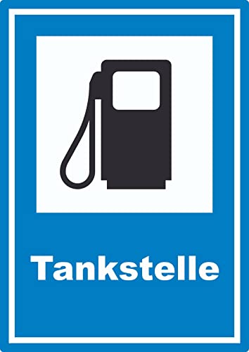 Tankstelle Aufkleber A9 (37x52mm) von HB-Druck