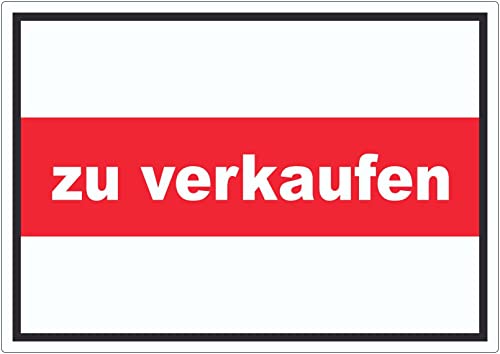 zu verkaufen Aufkleber mit Text Werbeaufkleber A2 (420x594mm) von HB-Druck