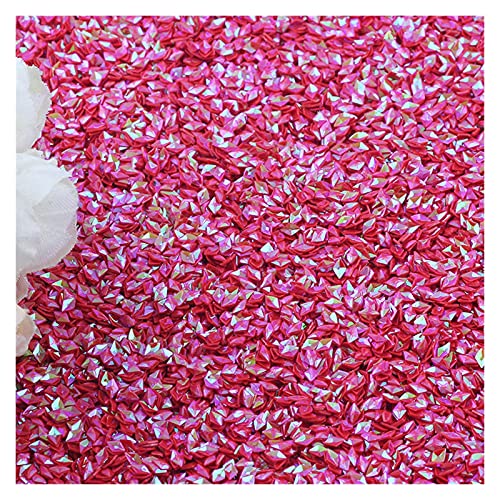 Craft Embellishments Pailletten, 10 g 4 mm Pailletten PVC lose Diamant Pailletten Pailletten Nähen Hochzeit Handwerk(Rood) von HBALDTEDC