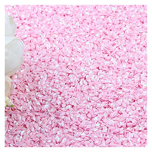 Craft Embellishments Pailletten, 10 g 4 mm Pailletten PVC lose Diamant Pailletten Pailletten Nähen Hochzeit Handwerk(Roze) von HBALDTEDC